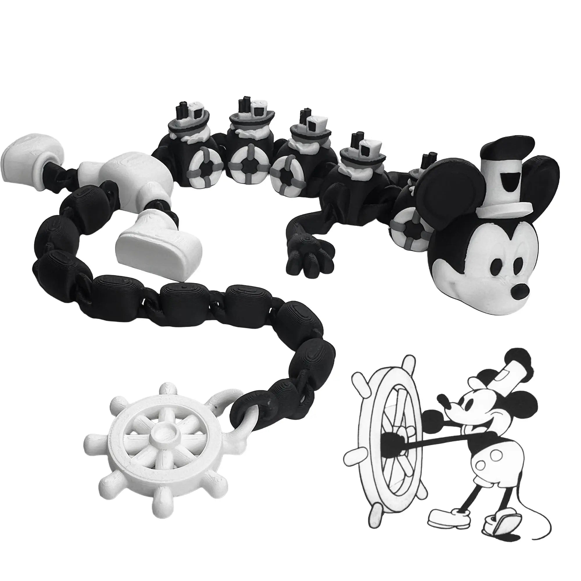 Steamboat Willie Dragon Workbench Crafts