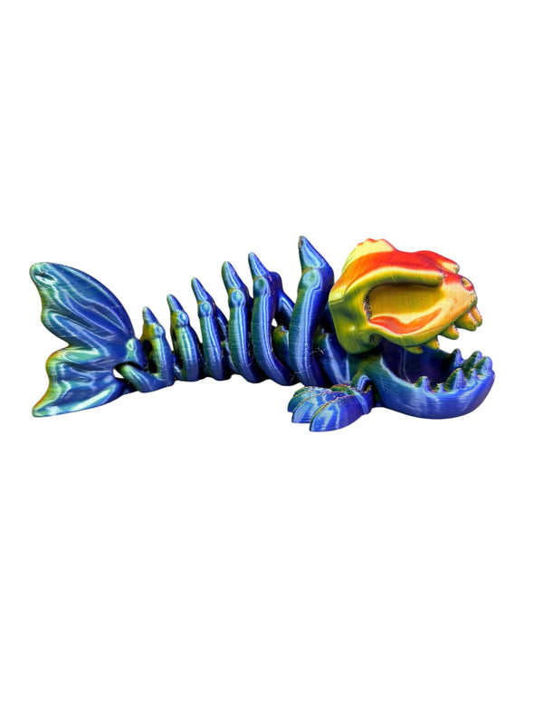 Articulated Skeleton Piranha