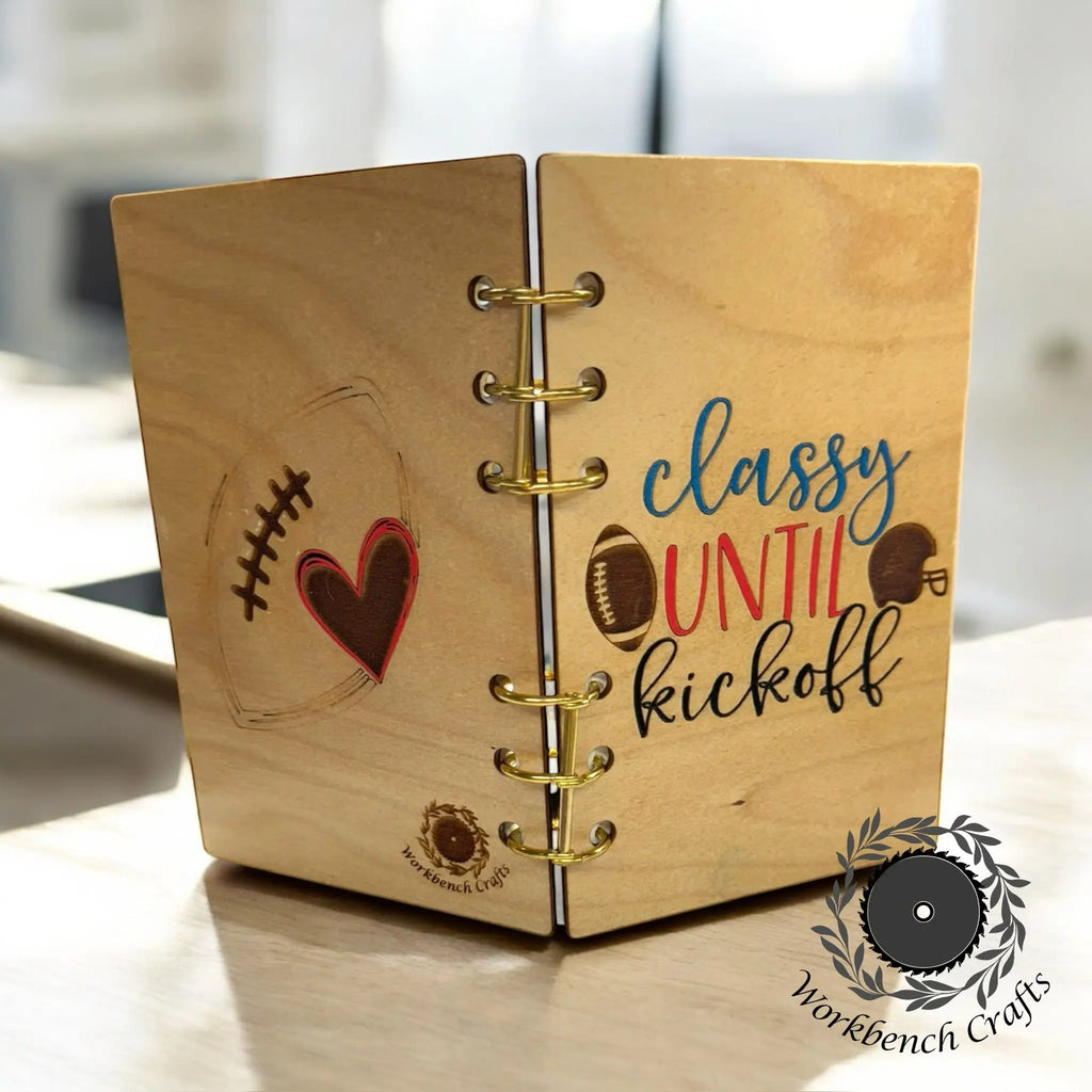 Wooden Journal/Notebook-Customizable Workbench Crafts