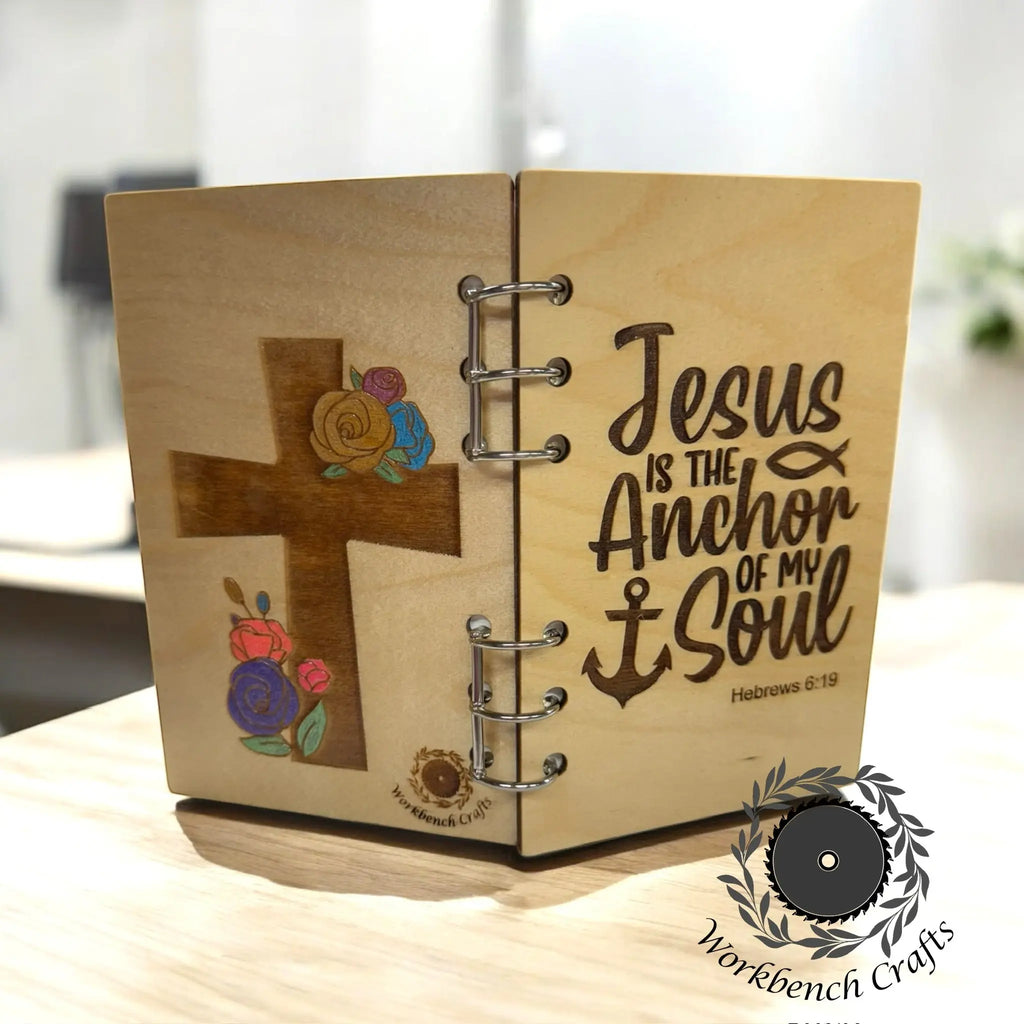 Wooden Journal/Notebook-Customizable Workbench Crafts