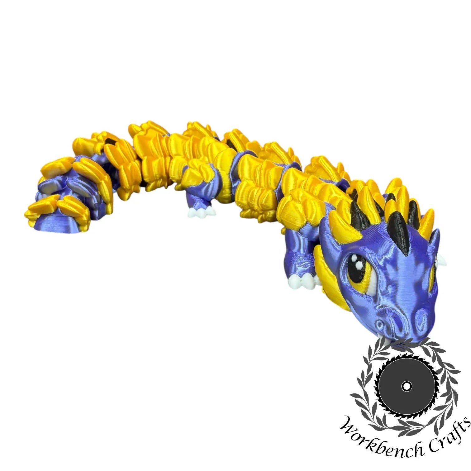 Flexi Nightflare Dragon - Wingless Workbench Crafts