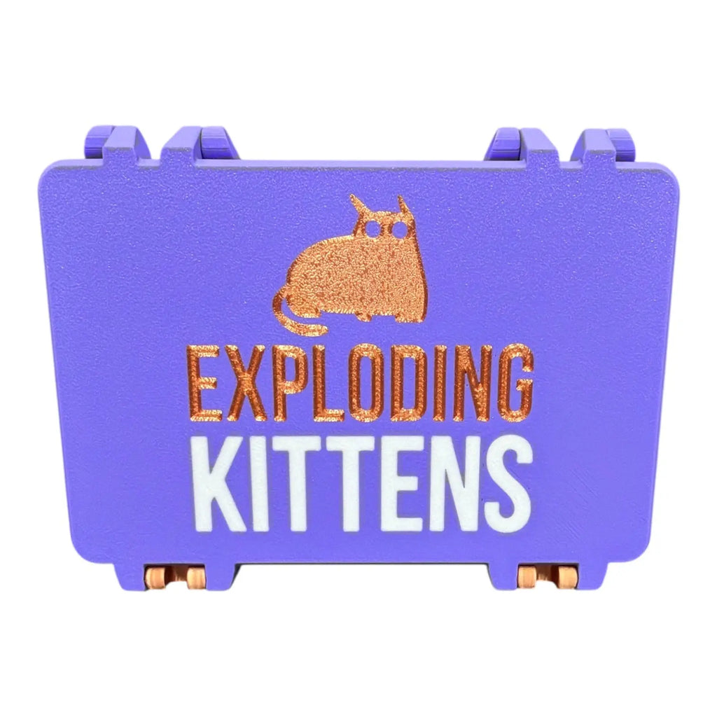 Exploding Kittens Playing Card Storage Box Workbench Crafts