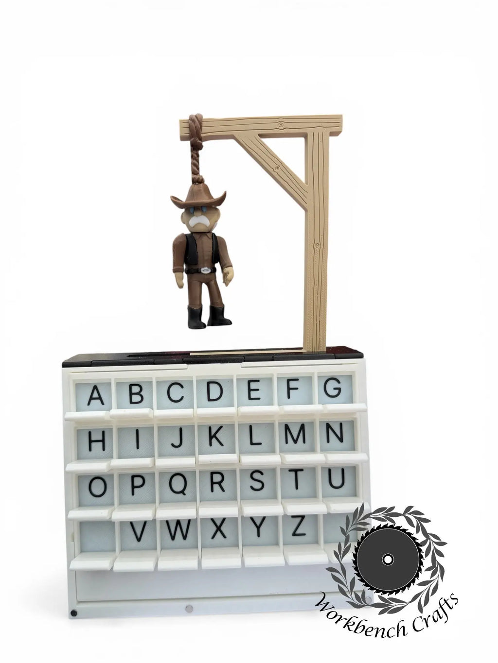 Hangman Book Game Workbench Crafts