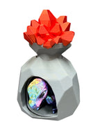 Crystal Cave with Dinosaur Print N Play