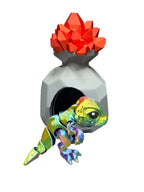Crystal Cave with Dinosaur Print N Play