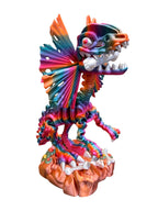 Skeleton Dilophosaurus with Stand Workbench Crafts