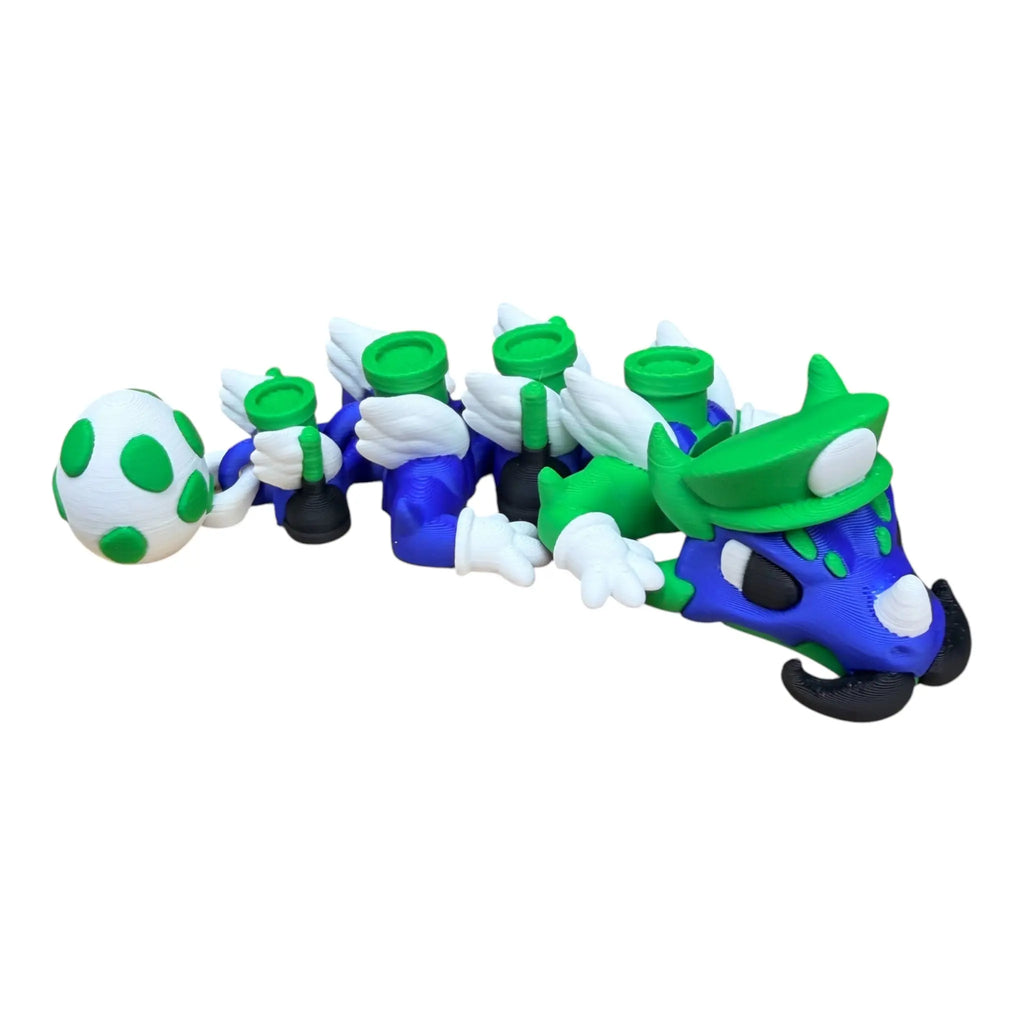 Luigi Dragon Steven Wolf Studio