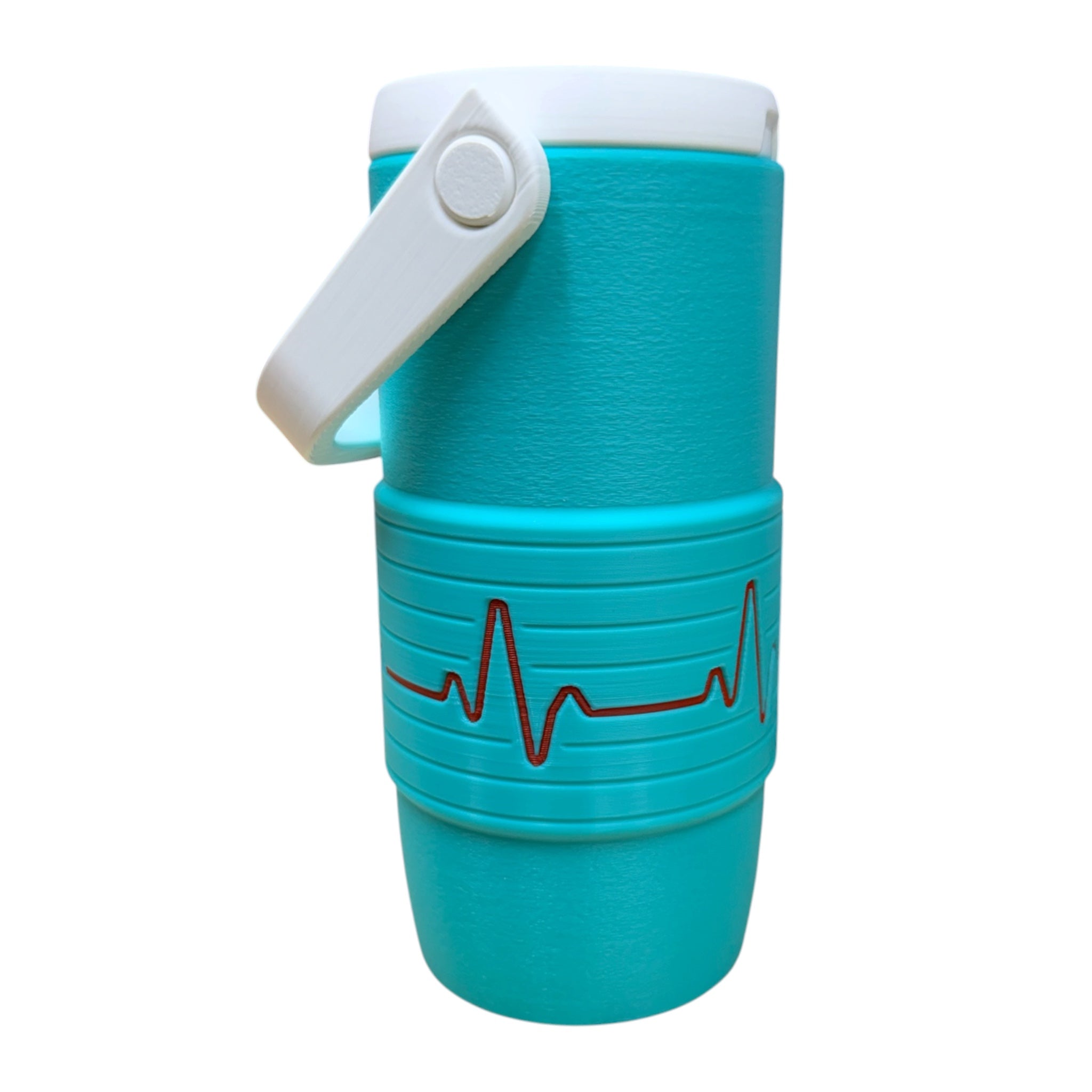 Nurse Edition EKG cooler-style can holder for 12oz Skinny Cans