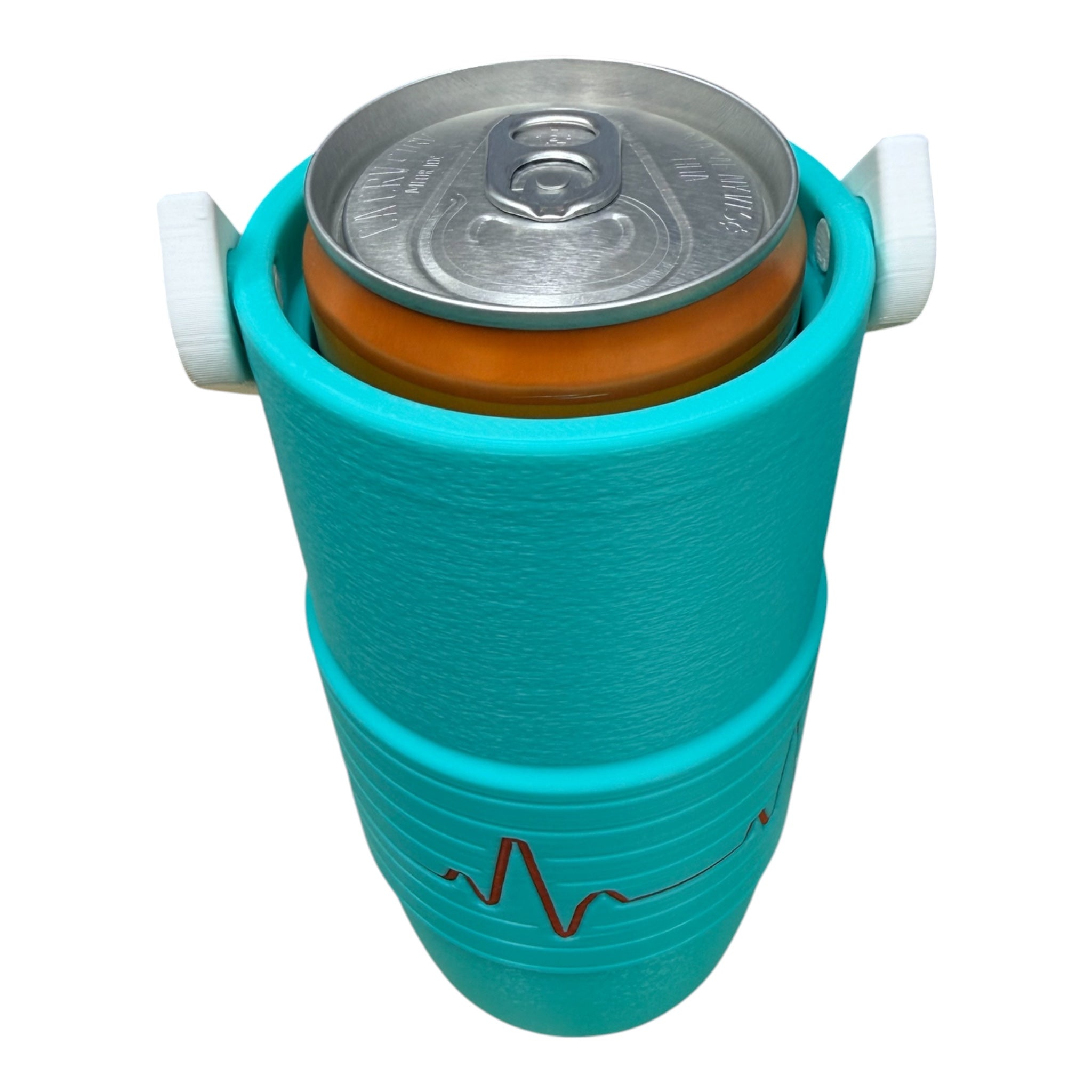 Nurse Edition EKG cooler-style can holder for 12oz Skinny Cans