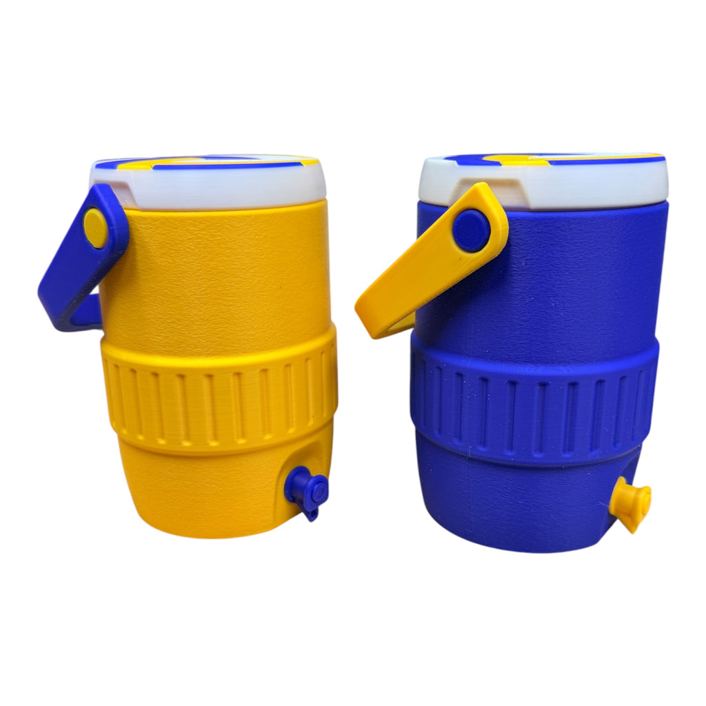 Volleyball themed cooler-style can holder for 12oz soda Cans