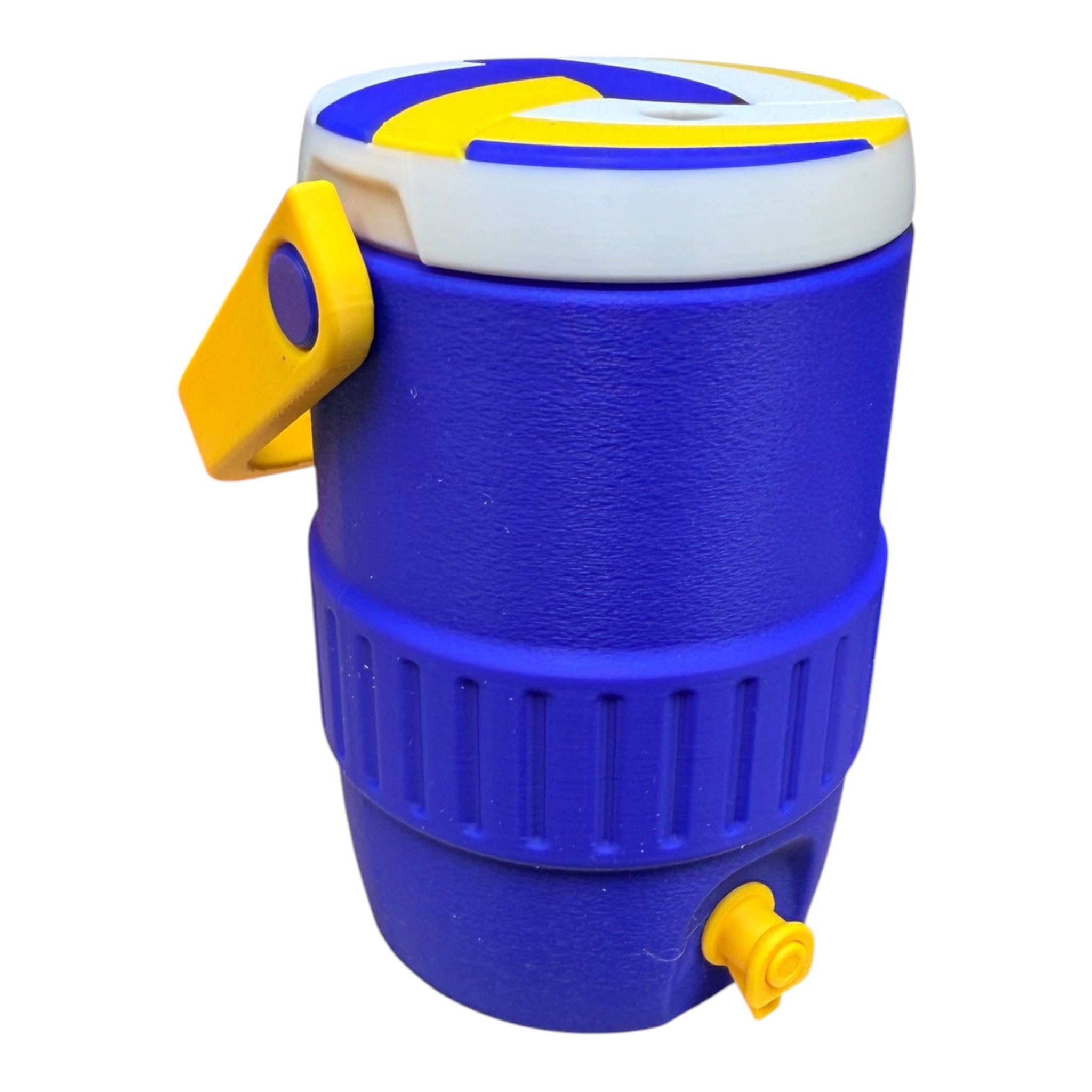 Volleyball themed cooler-style can holder for 12oz soda Cans
