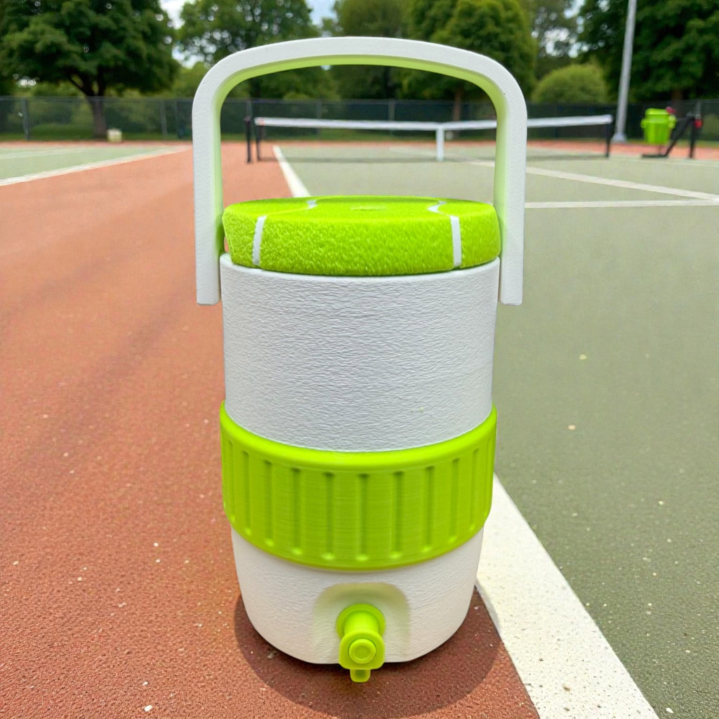 Tennis Themed Cooler-style can holder for 12oz soda Cans