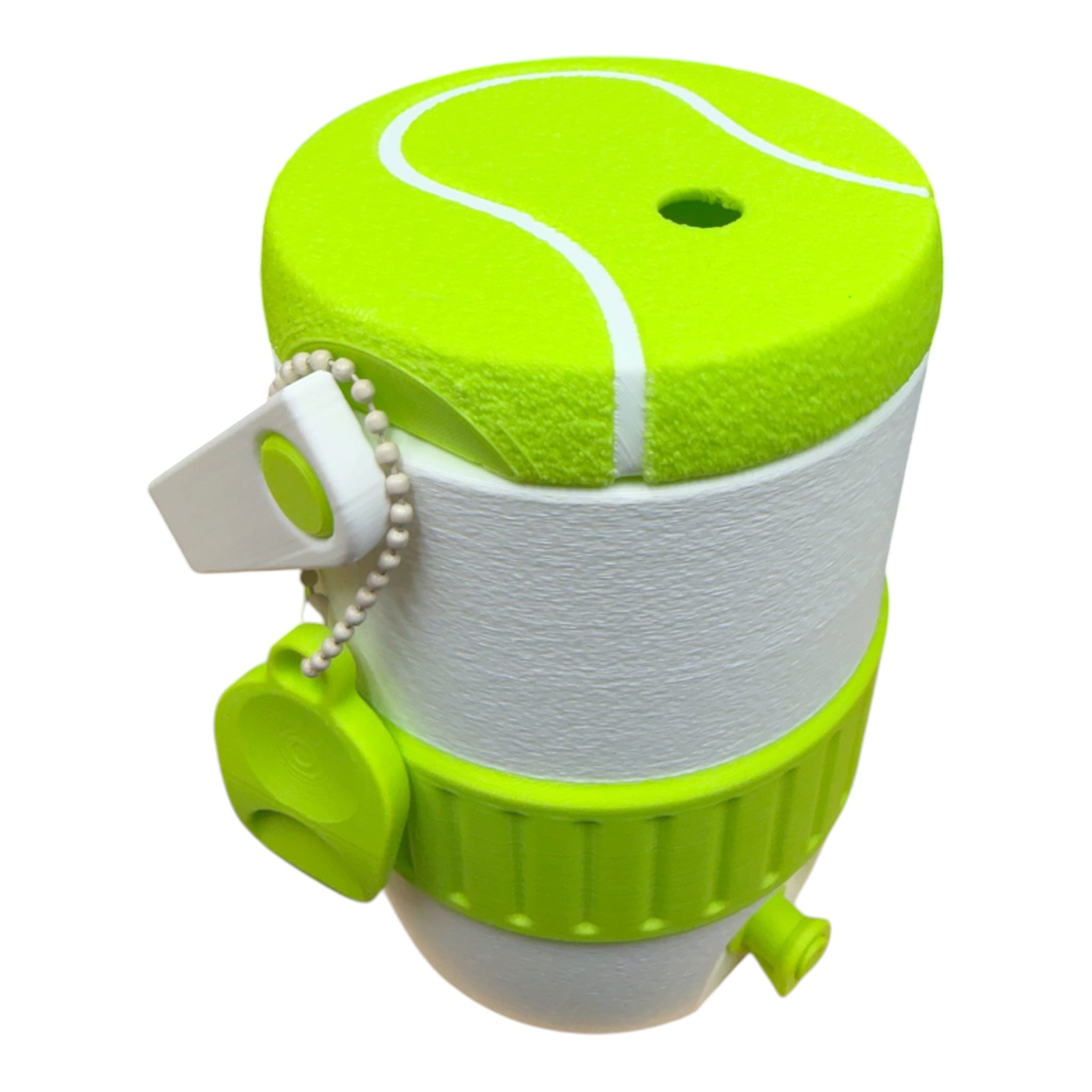 Tennis Themed Cooler-style can holder for 12oz soda Cans