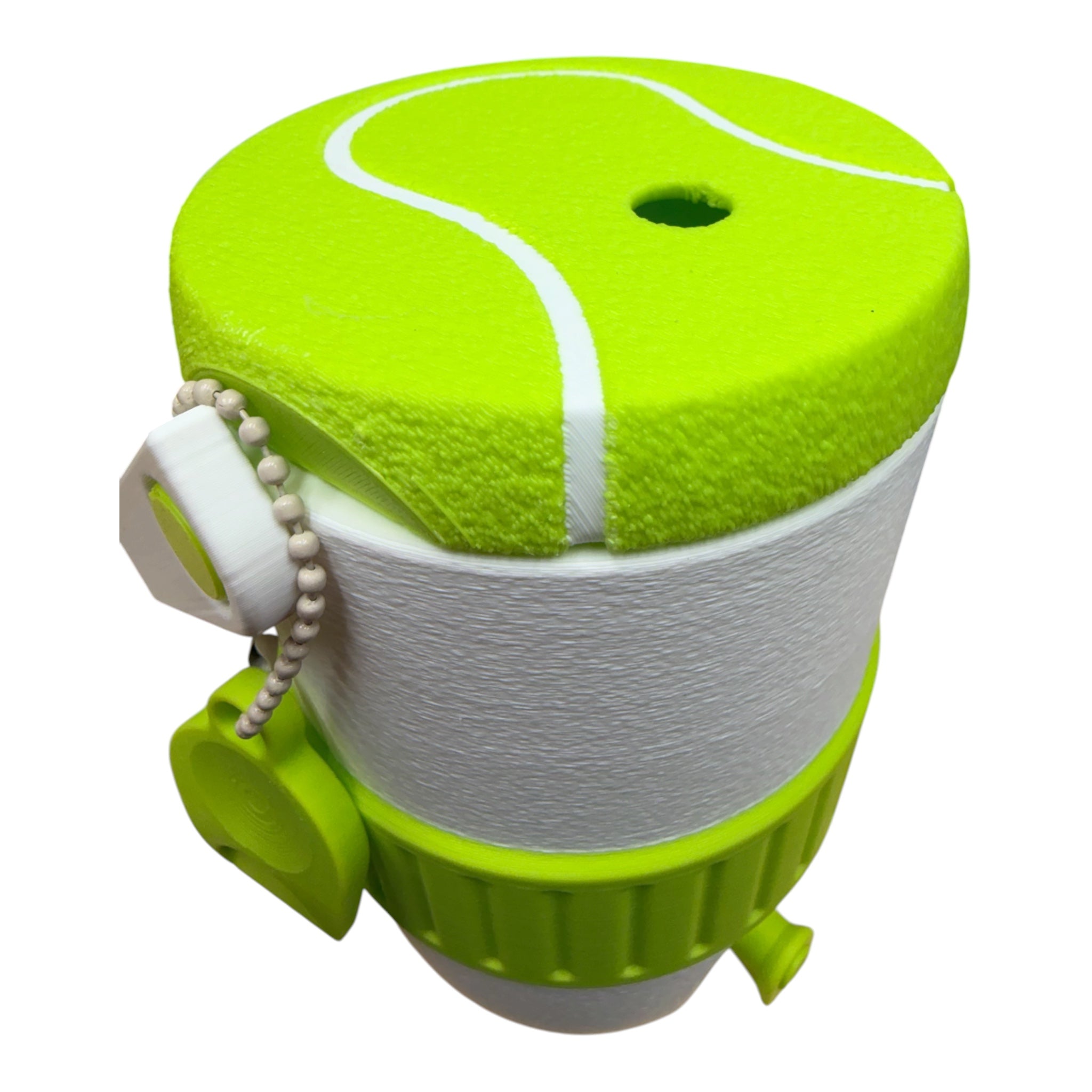 Tennis Themed Cooler-style can holder for 12oz soda Cans