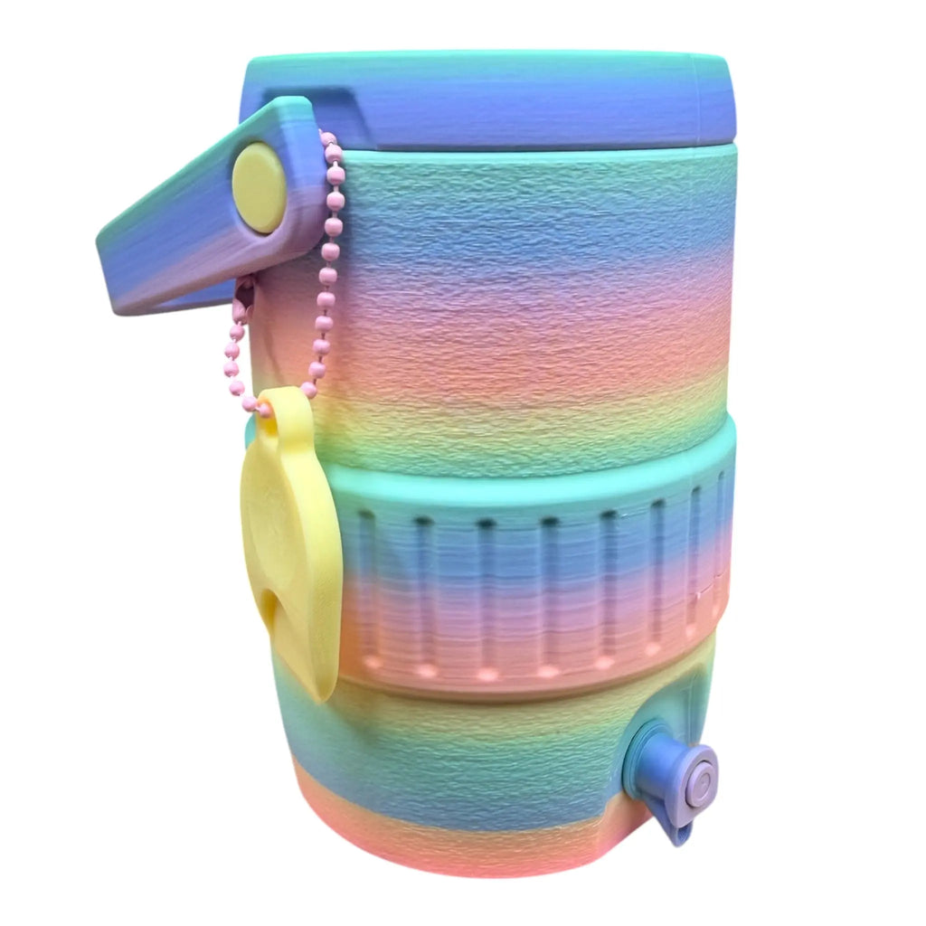 Rainbow Cooler-style can holder for 12oz Soda Cans Animul67