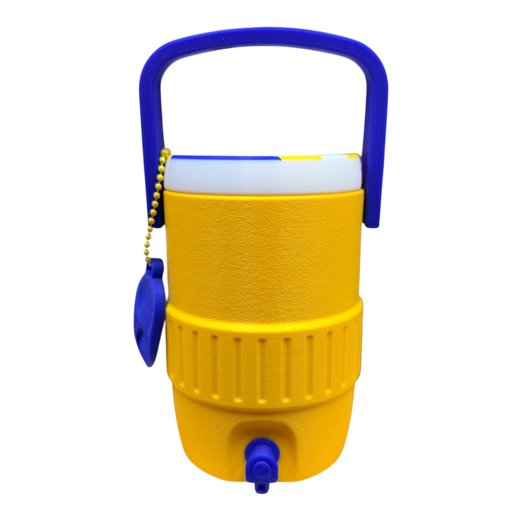 Volleyball themed cooler-style can holder for 12oz soda Cans