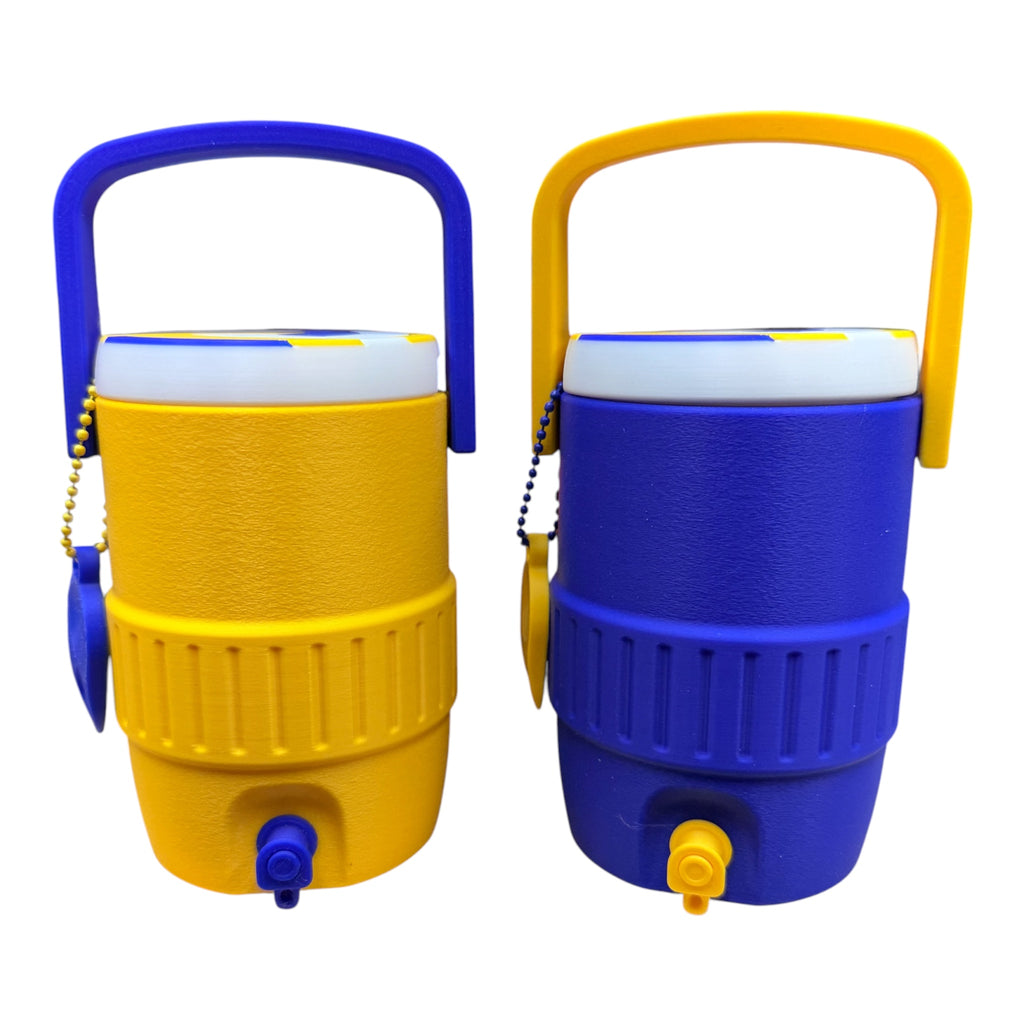 Volleyball themed cooler-style can holder for 12oz soda Cans