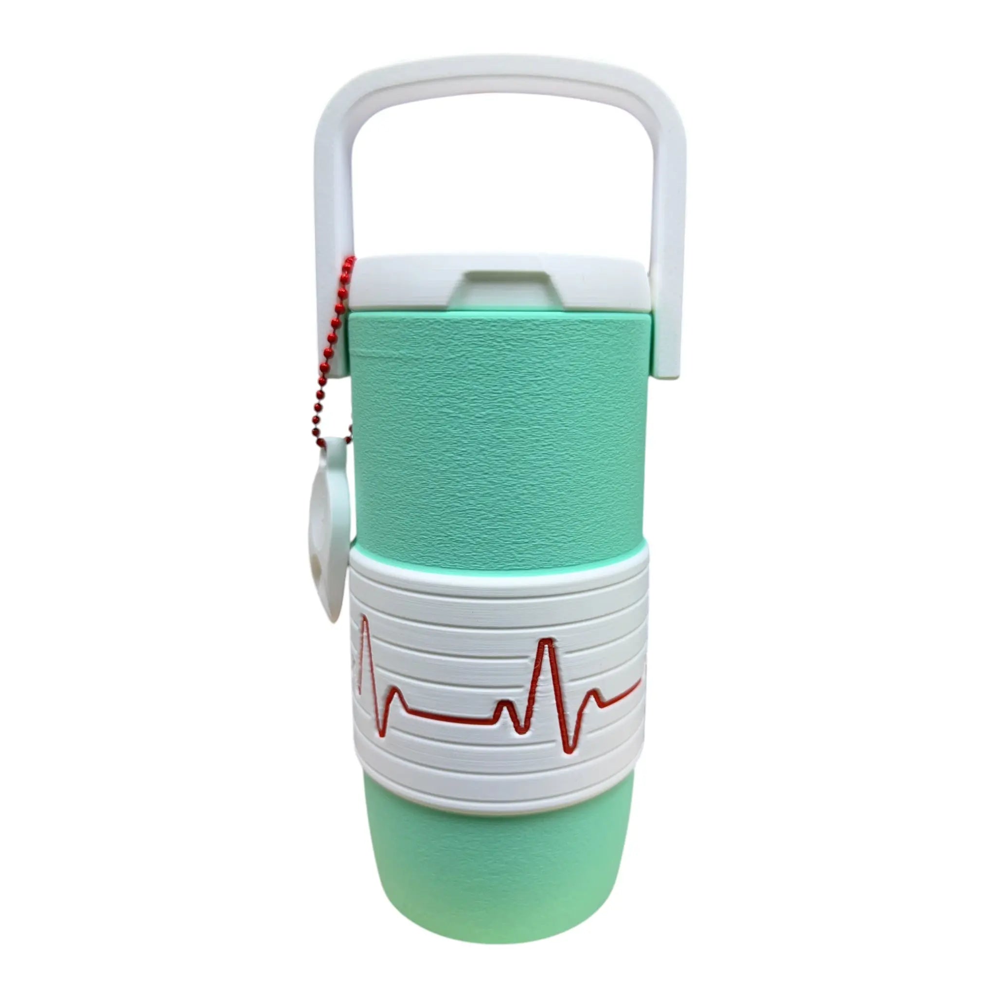 Nurse Edition EKG cooler-style can holder for 12oz Skinny Cans Animul67