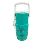 Nurse Edition EKG cooler-style can holder for 12oz Skinny Cans Animul67