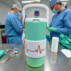 Nurse Edition EKG cooler-style can holder for 12oz Skinny Cans Animul67