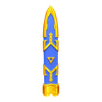 Zelda Master Sword, Sheath and Hylian Shield Combo - Zelda Cosplay Prop Kit