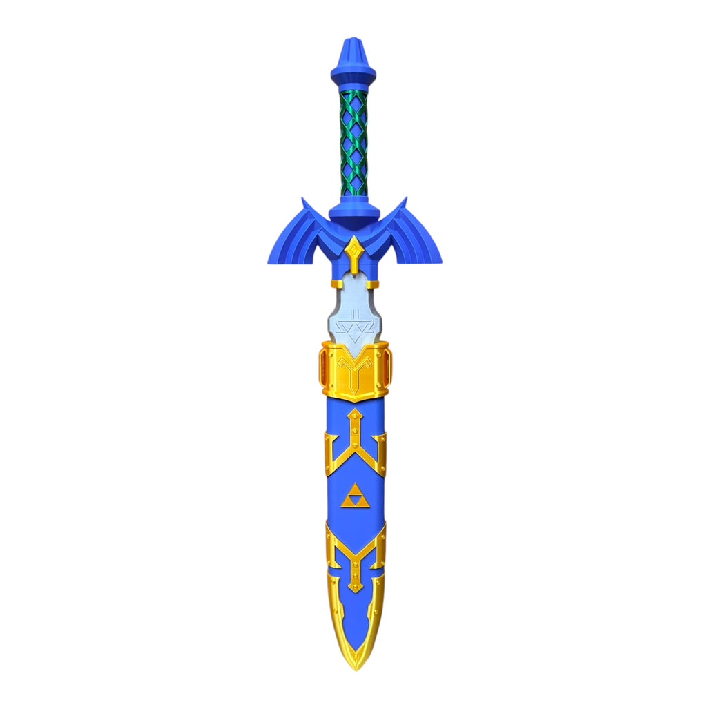 Master Sword & Sheath Combo - Zelda Cosplay Prop Kit