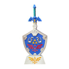 Zelda Master Sword and Shield Display Stand - Zelda Cosplay Prop Kit