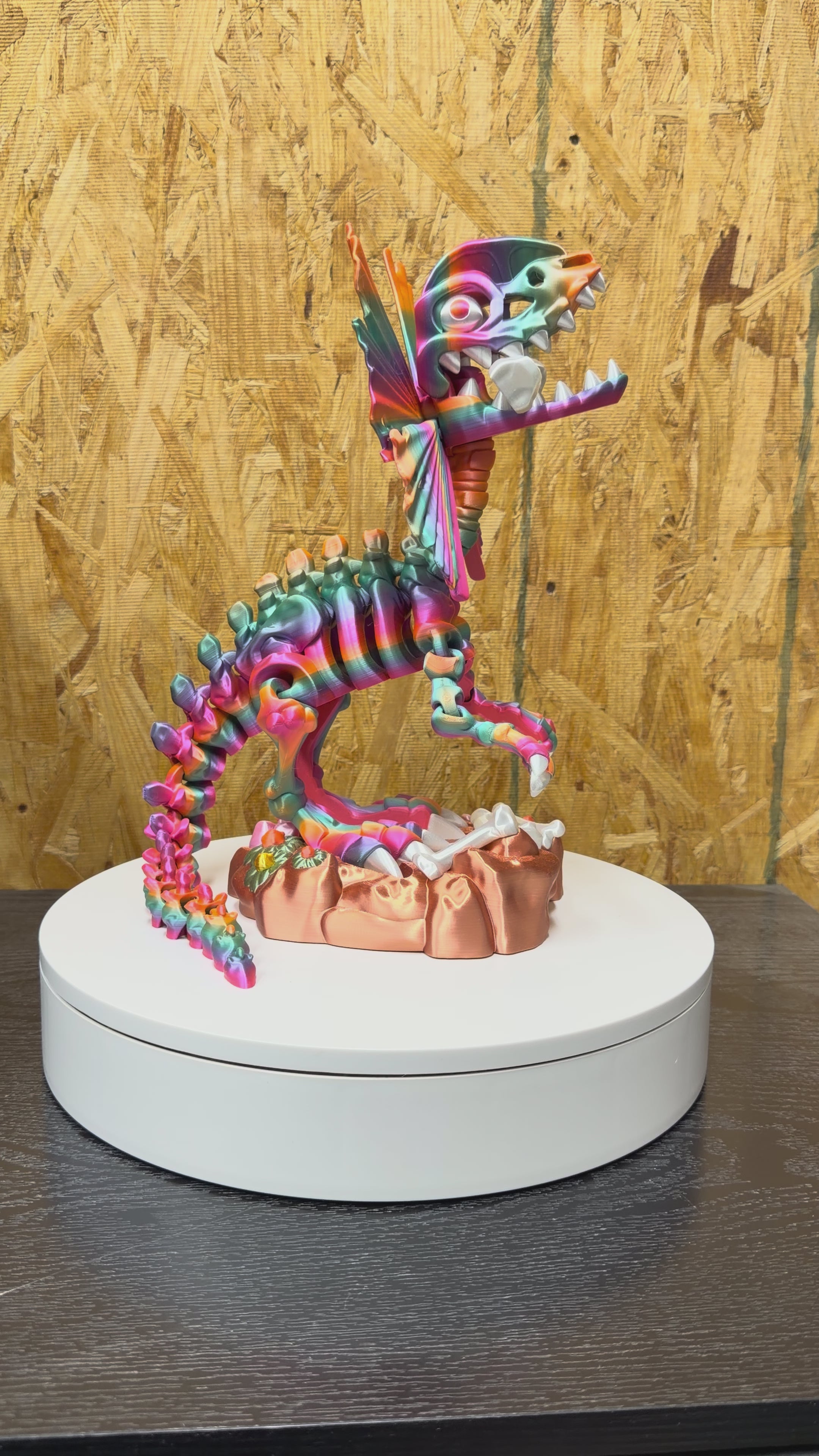Skeleton Dilophosaurus with Stand